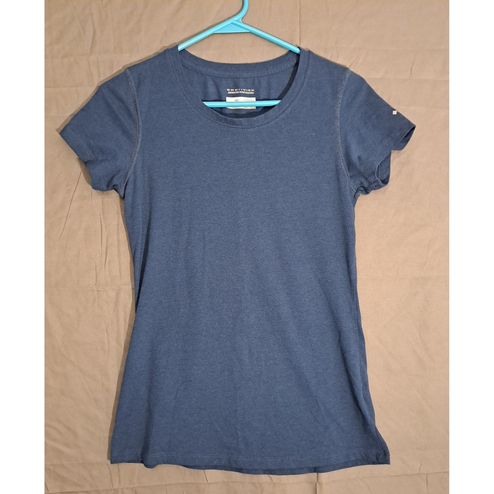 Columbia Omni-Wick‎ T-Shirt Women's Size XS Blue